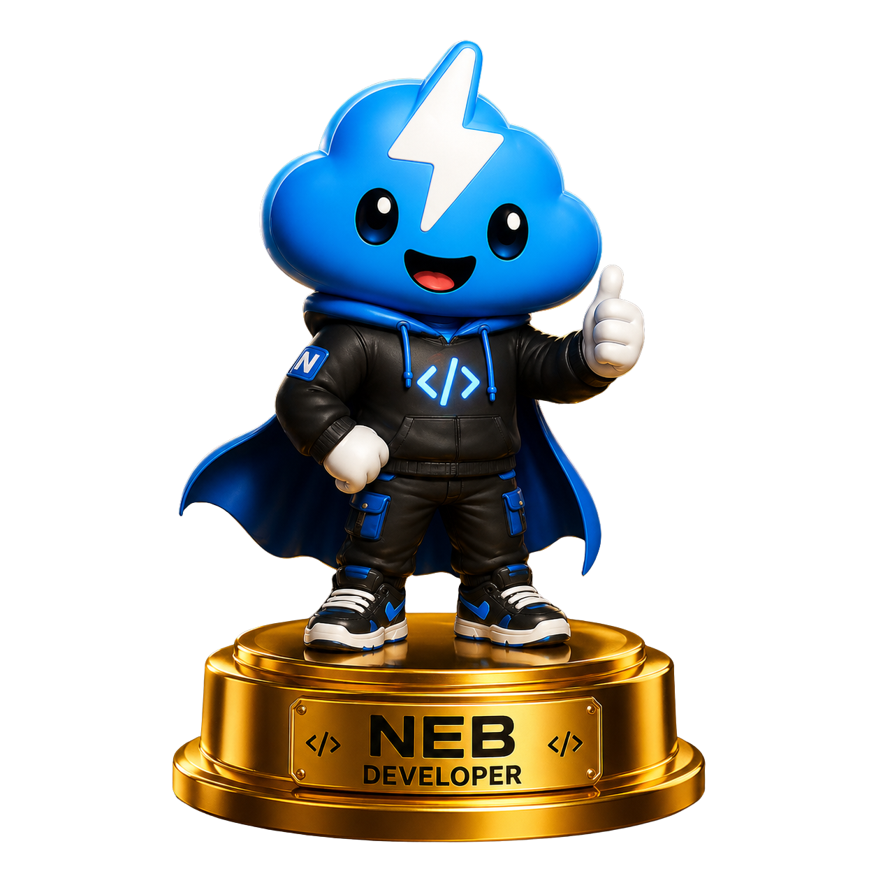 Neb — the Nebion developer mascot